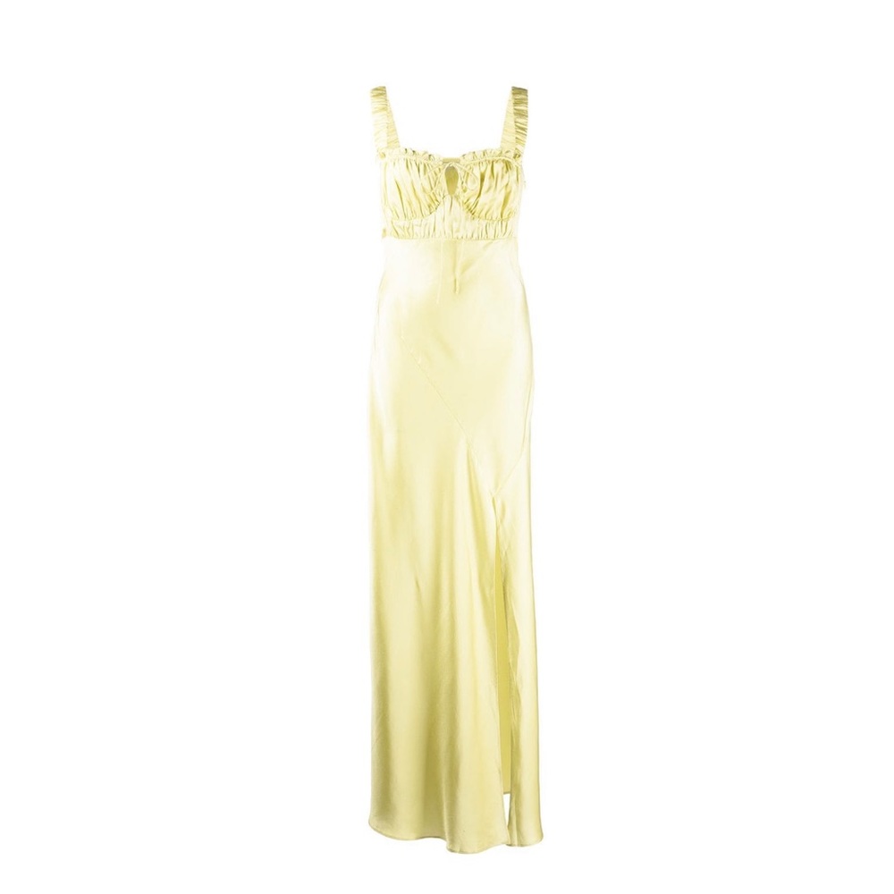 NICHOLAS Nina gathered silk dress